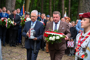 Obchody 87. Rocznicy wybuchu II Wojny Światowej - Las Warzycki