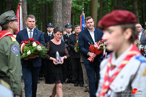 Obchody 87. Rocznicy wybuchu II Wojny Światowej - Las Warzycki