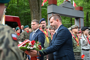 Obchody 87. Rocznicy wybuchu II Wojny Światowej - Las Warzycki