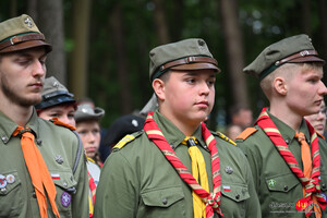 Obchody 87. Rocznicy wybuchu II Wojny Światowej - Las Warzycki
