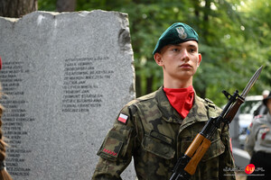 Obchody 87. Rocznicy wybuchu II Wojny Światowej - Las Warzycki