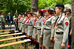 Obchody 87. Rocznicy wybuchu II Wojny Światowej - Las Warzycki