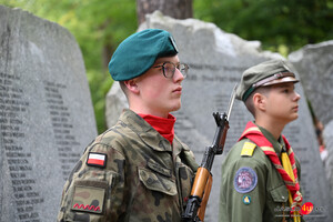Obchody 87. Rocznicy wybuchu II Wojny Światowej - Las Warzycki