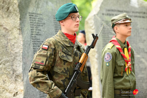 Obchody 87. Rocznicy wybuchu II Wojny Światowej - Las Warzycki